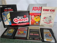 Vintage Atari Games - Mr. & Mrs. PacMan, Donkey