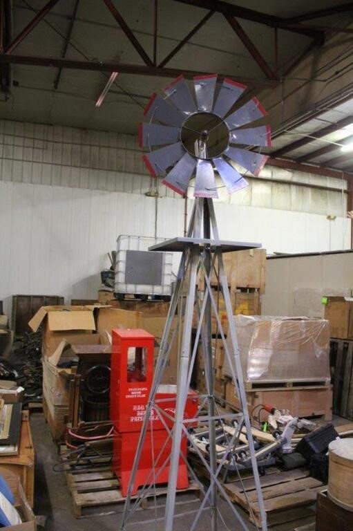 Ornamental Windmill 89" Tall Approx.