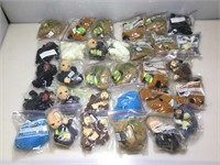 Star Wars Buddies plush figures. Most with tags.