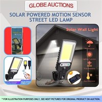 SOLAR POWERED STREET LED LAMP (MOTION SENSOR)
