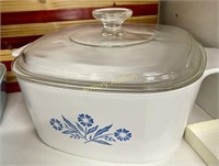 CORNING CASSEROLE WITH LID