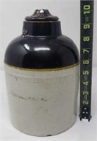 1901 Stoneware Jar with Lid No.2 Weir