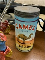 CAMEL #26-A TUB GUM ADVERTISING CAN