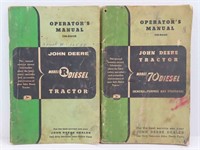 Operators Manuals (John Deere R Diesel, 70Diesel)