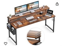 ODK Computer Desk with Adjustable Monitor