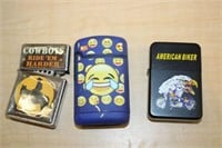 SELECTION OF LIGHTERS