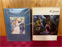 Painting Books - "Renoir" & "El Greco"