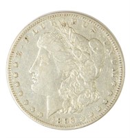 EF 1893 Morgan Dollar