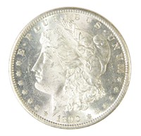 Select Mint State 1890-S Morgan Dollar