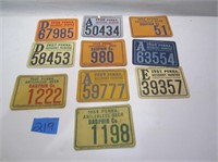 Vintage 1950s-1960s PA Hunting Licenses