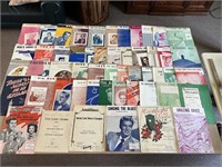 Large Collection of Sheet Music, c.1930's