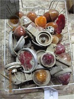 Assorted Vintage Taillight Lenses