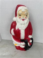 Vintage Santa Claus blow mold