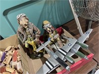 BOX OF PLANES AND PILOTS