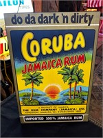 14 x 20” Jamaican Rum Signboard