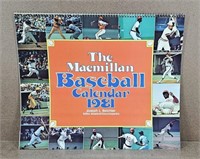 1981 The Macmillan Baseball Calendar