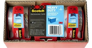 3 X (1,88"X13.8yd) Scotch Packing Tape