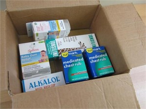 Pharmacy Box 4 - Chest Rub, Etc