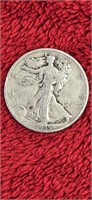 1935 Walking Liberty (90% Silver)