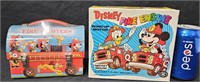 Disney Firefighter Lunch Box & Wind-Up Toy Engine