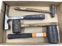 LOT MALLETS AND BALL PEEN HAMMER