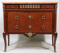 LATE 19th CENTURY ITALIAN MARBLE TOP CHEST