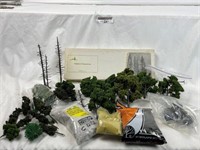 Misc box of trees and Accessories