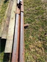 (3) 13' Pcs Guardrail & (2) 6" Steel Posts (All)