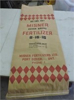 Vintage Misner Fertilizer Bag