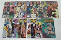 Lot of 21 Various Marvel Comic Books