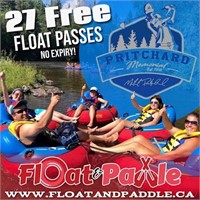 27 Passes to Float Down Beautiful Pinawa Channel