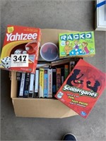 VHS tapes, games