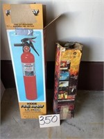 Two Fire extinguishers