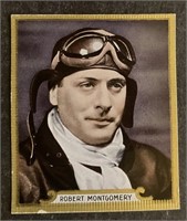 ROBERT MONTGOMERY: Antique Tobacco Card (1934)