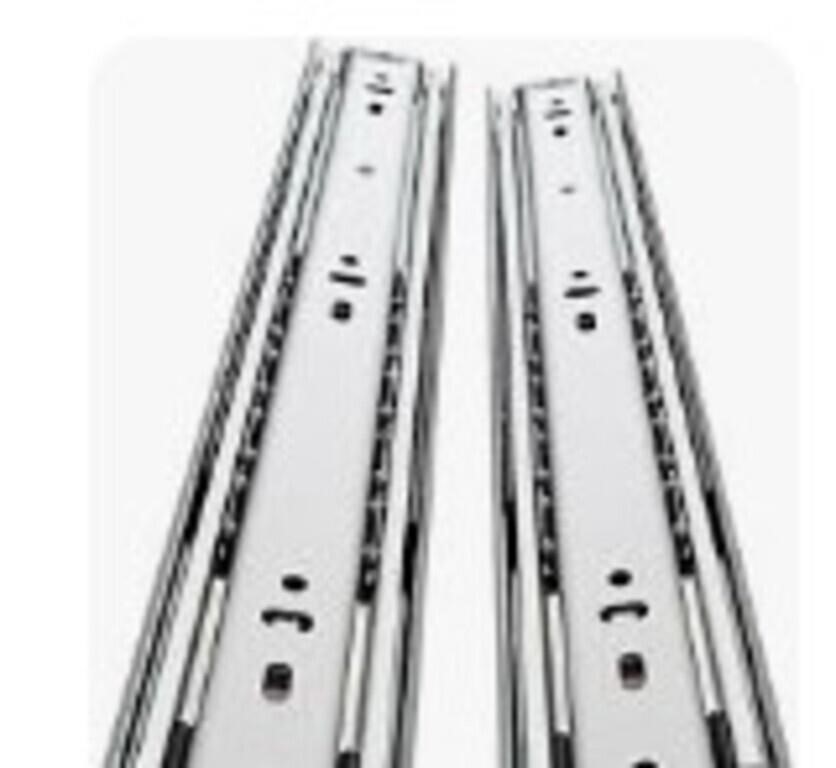 6 Pack Of 22" Heavy Duty Drawer Slides