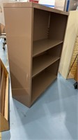 Metal bookcase or shelves 34x42 inches