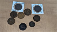 Lot of Early Foreign Coins