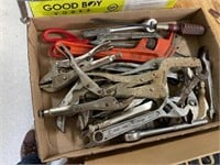 Vise Grips, Wrenches, Tools