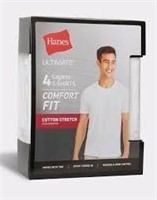 HANES 4 TAGLESS T-SHIRTS COMFORT FIT $26
