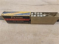 PARTIAL BOX OF SAVAGE 250/2000 AMMO