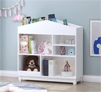 UTEX Kids Bookshelf  Playhouse  White see pictures