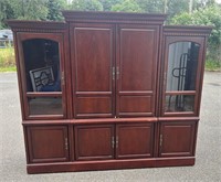Entertainment Center/Display Cabinet!  Assorted