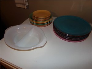 Melmac dishes, Fire King dish