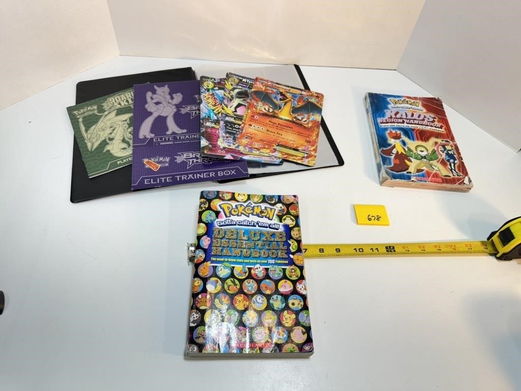 Poke'Mon Collectors Books & Large Cards