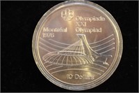 CANADA MONTREAL 1976 OLYMPIC STADIUM PROOF $10