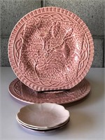 Pink Serving Plates