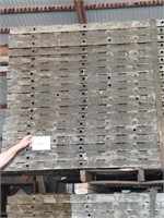 Durand brick faced aluminum basement forms,