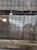 Durand brick faced aluminum basement forms,