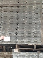 Durand brick faced aluminum basement forms,