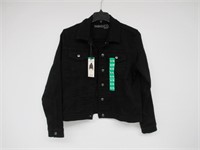 Parasuco Women's XL Jean Jacket, Black Extra